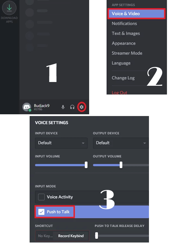 How to Enable Push to Talk in Discord