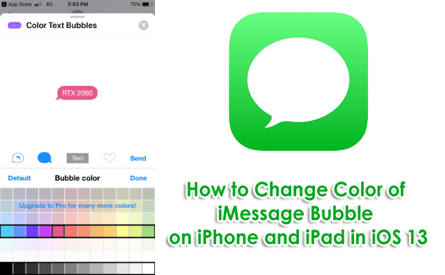 Easy Ways To Change iMessage Bubble Color In Ios