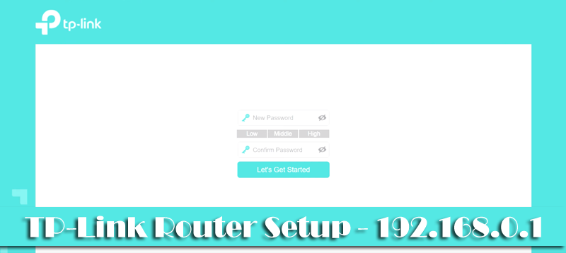 TP-Link Router Setup - 192.168.0.1